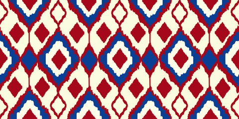 Abstract Ethnic art. Seamless pattern , wallpaper, clothing,wrapping, fabric.
