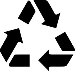 Recycle vector icon. Eco sign vector illustration eps 10.