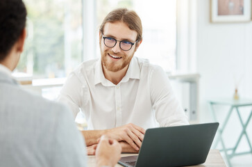 Interview, meeting and business people discussion, planning and startup advice, b2b collaboration...