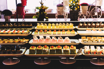 Turkish delights in a five-star hotel, buffet.