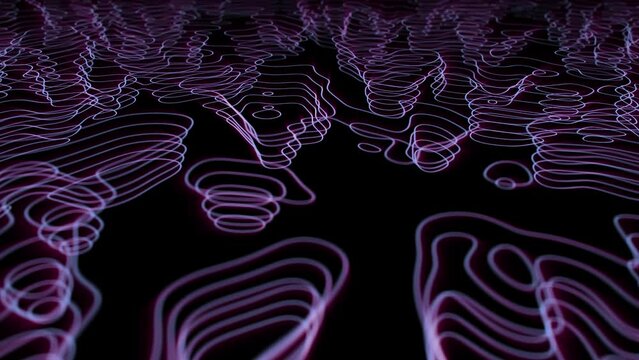 Wave gradient line moving abstract background. Wavy style abstract liquid background.