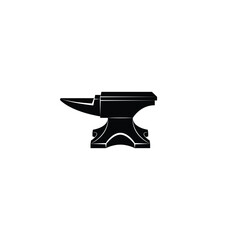 Anvil icon isolated vector graphics