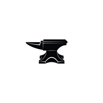 recommend clip art: Anvil icon isolated vector graphics