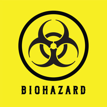 biohazard warning sign