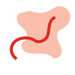 Abstract Shape Outline