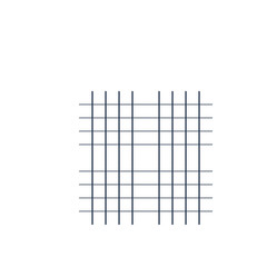 Minimalist Grid Line Element