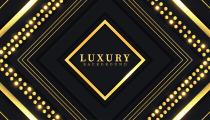 Abstract modern golden luxury background