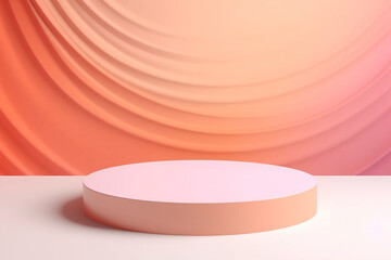 Specter pastel background. Background to showcase a brand product.