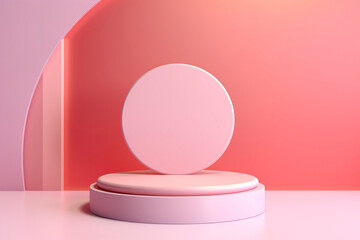 Specter pastel background. Background to showcase a brand product.