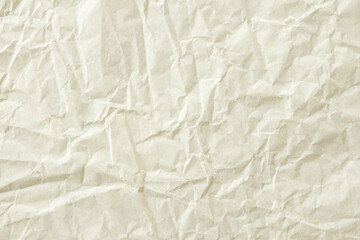 Abstract old white crumpled and creased recycle paper texture background