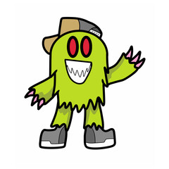 monster cartoon