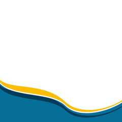 Elegant Curve Footer