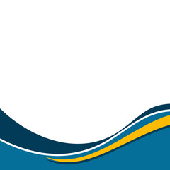 Elegant Curve Footer