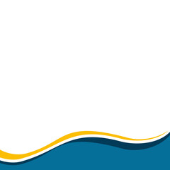 Elegant Curve Footer