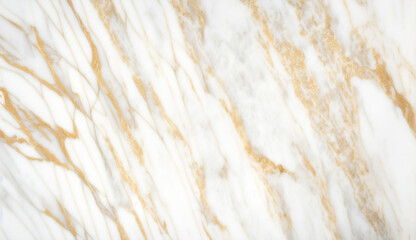 White marble background mixed with gold, Generative AI
