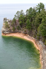 beautiful and colorful coastline