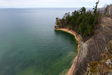 beautiful and colorful coastline
