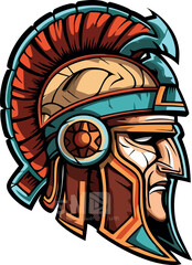 guerriero con antico elmo 01