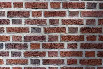 Texture and detail of a brick wall