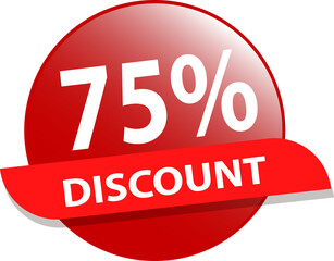promotion label design. discount sticker