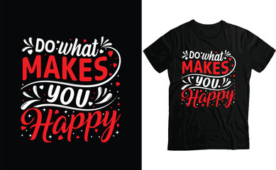 Typography t-Shirt design, Trendy typography design template