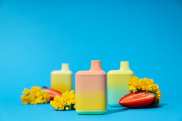 Smoking devices - electronic cigarette, concept of modern smoking