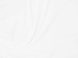 Curtain white wave and soft shadow and blur. frabic shapes curve designs. abstract backround on isolated. 