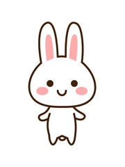 うさぎのキャラクター・立ち絵