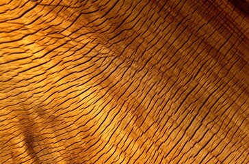 Fototapeta premium A close-up of the texture and pattern on an elephant's skin, showcasing its unique features. The focus is placed on fine lines that create intricate patterns reminiscent of wood grain.