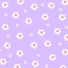 seamless pattern with flowers
