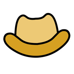 Cowboy Hat Icons 
