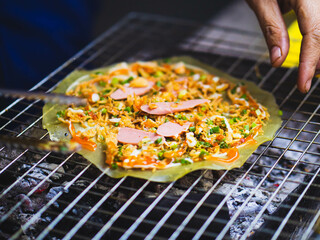 Vietnamese Street Food at Night Market