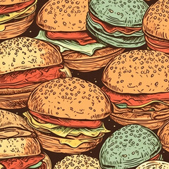 Burger background
