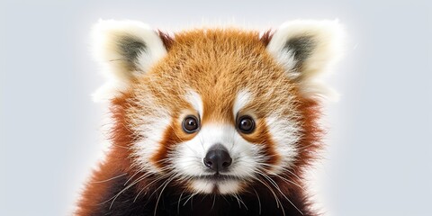 AI Generated. AI Generative. Photo Illustration of cute asian china portrait panda. Graphic Art