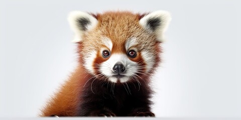 Obraz premium AI Generated. AI Generative. Photo Illustration of cute asian china portrait panda. Graphic Art