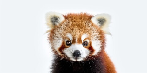 Naklejka premium AI Generated. AI Generative. Photo Illustration of cute asian china portrait panda. Graphic Art