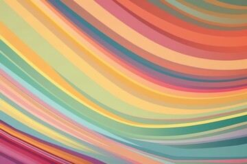 Abstract striped pattern background in bright or pastel colors, Generative ai