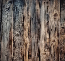 Brown wood texture. Abstract background. Generatived Ai