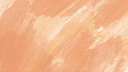 Fototapeta premium Abstract orange watercolor background.Hand painted watercolor. vector