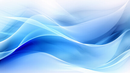 Fototapeta na wymiar Blue and white modern blur wave. Blue and white abstract line smooth curve background