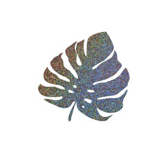 silver jewelry leave