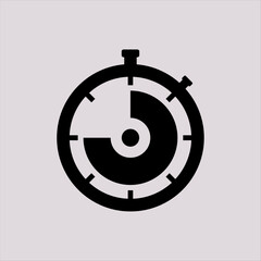 time, clock, icon, timer, vector, watch, symbol, hour, minute, stopwatch, isolated, design, illustration, graphic, speed, business, countdown, deadline, stop, web, sign, second, circle, chronometer