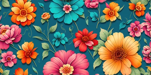 Foto op Plexiglas anti-reflex Beautiful flowers close-up as a background. © Andreas
