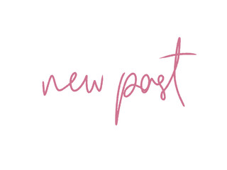 New post text,Font,writing,Handwriting,cute Front,Good meaning,lettering,Greeting,happy word