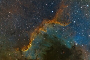 Il muro del Cigno, Nebulosa NGC7000