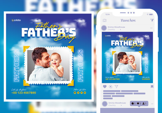 Father Day Post Design