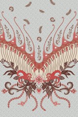 Ethnic batik motif design
