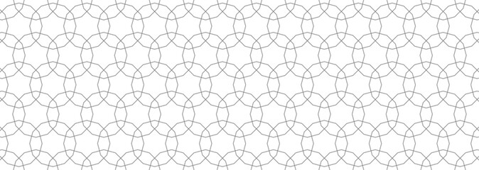 Historic Decorative All Over pattern. Vintage tilework and textiles grey Geometric Design. Abstract art. 