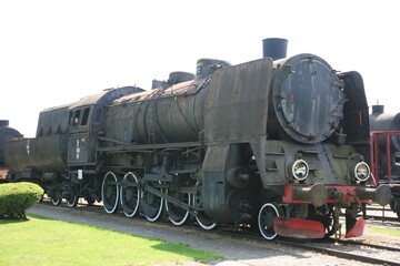 Obraz premium old steam train