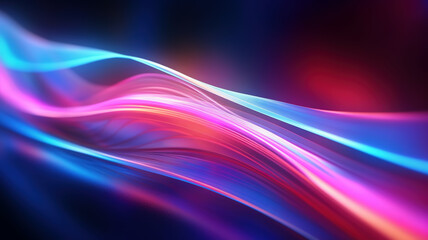 Fototapeta premium Abstract vibrant colored background - blue orange and violet tones - generative AI, AI generated